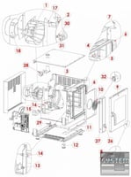 Пароконвектомат Bartscher Е5230 5 х GN 1/1 116.523, фото №2, интернет-магазин пищевого оборудования Систем4