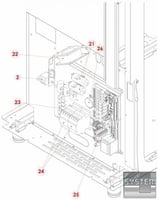 Пароконвектомат Bartscher Е7110 7 х GN 1/1 116.527, фото №4, интернет-магазин пищевого оборудования Систем4