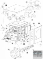 Пароконвектомат Bartscher М6110 Touch+ 6 х 1/1GN 116.506, фото №2, інтернет-магазин харчового обладнання Систем4