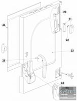 Пароконвектомат Bartscher М6110 Touch+ 6 х 1/1GN 116.506, фото №3, інтернет-магазин харчового обладнання Систем4