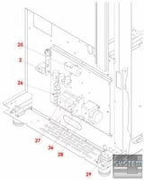 Пароконвектомат Bartscher М5110 5 х GN1/1 116.615, фото №5, интернет-магазин пищевого оборудования Систем4