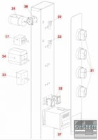 Пароконвектомат Bartscher М5230 5 х GN2/3 116.613, фото №4, интернет-магазин пищевого оборудования Систем4