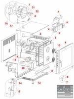 Пароконвектомат Bartscher М7110 7 х GN1/1 116.617, фото №2, интернет-магазин пищевого оборудования Систем4