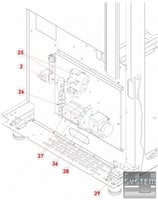 Пароконвектомат Bartscher М7110 7 х GN1/1 116.617, фото №5, інтернет-магазин харчового обладнання Систем4