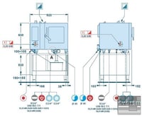 Пароконвектомат Angelo Po FX61G3C, фото №7, интернет-магазин пищевого оборудования Систем4