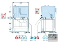 Пароконвектомат Angelo Po FX61E3C, фото №7, интернет-магазин пищевого оборудования Систем4