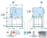 Пароконвектомат Angelo Po FX61G2R, фото №8, интернет-магазин пищевого оборудования Систем4