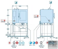 Пароконвектомат Angelo Po FX101G3C, фото №8, интернет-магазин пищевого оборудования Систем4