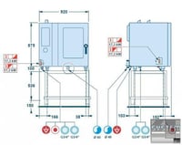 Пароконвектомат Angelo Po FX101E3R, фото №7, интернет-магазин пищевого оборудования Систем4