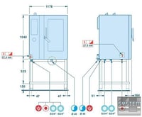 Пароконвектомат Angelo Po FX122E1, фото №9, интернет-магазин пищевого оборудования Систем4