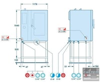 Пароконвектомат Angelo Po FX122E2, фото №8, интернет-магазин пищевого оборудования Систем4