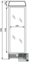 Холодильный шкаф Mawi USS 374 DTKLB, фото №2, интернет-магазин пищевого оборудования Систем4