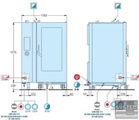 Пароконвектомат Angelo Po FX202G2, фото №9, интернет-магазин пищевого оборудования Систем4