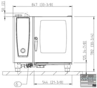 Пароконвектомат Apach A1/10LD, фото №3, интернет-магазин пищевого оборудования Систем4