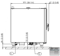 Пароконвектомат Apach AB6D, фото №4, інтернет-магазин харчового обладнання Систем4