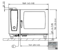 Пароконвектомат Rational CM Plus 62E, фото №7, интернет-магазин пищевого оборудования Систем4