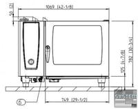 Пароконвектомат Rational CM Plus 62G, фото №7, інтернет-магазин харчового обладнання Систем4