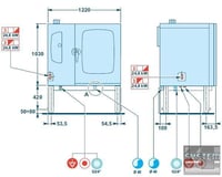 Пекти конвекційна Angelo Po FC1221E, фото №4, інтернет-магазин харчового обладнання Систем4