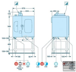 Пекти конвекційна Angelo Po FC1011G, фото №4, інтернет-магазин харчового обладнання Систем4