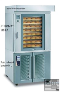 Конвекційна піч WIESHEU Euromat B8 E2, фото №1, інтернет-магазин харчового обладнання Систем4