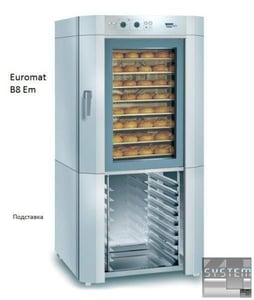 Конвекционная печь  WIESHEU Euromat B8 EM, фото №1, интернет-магазин пищевого оборудования Систем4