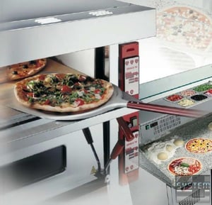 Печь для пиццы Angelo Po FPZ4G, фото №3, интернет-магазин пищевого оборудования Систем4
