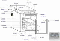 Расстоечный шкаф Bartscher  FB 833HO 206.876, фото №2, интернет-магазин пищевого оборудования Систем4