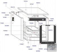 Расстоечный шкаф Bartscher  FB 864HO 200.891, фото №2, интернет-магазин пищевого оборудования Систем4