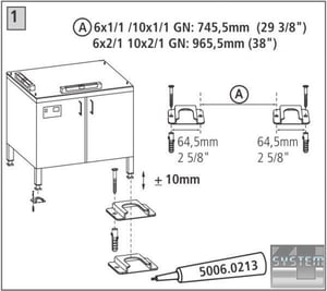Тепловой шкаф Rational для моделей 61/101, фото №5, интернет-магазин пищевого оборудования Систем4