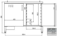 Теплова шафа Rational для моделей 61/101 (пересувна), фото №2, інтернет-магазин харчового обладнання Систем4