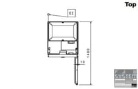 Шафа морозильна Electrolux REX71GF, фото №3, інтернет-магазин харчового обладнання Систем4