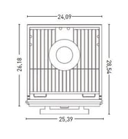 Пекти вугільна Josper HJX25LBC, фото №4, інтернет-магазин харчового обладнання Систем4