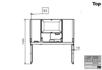 Шкаф морозильный Electrolux RE4142FF, фото №3, интернет-магазин пищевого оборудования Систем4