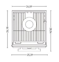 Пекти вугільна Josper HJX25MBC, фото №1, інтернет-магазин харчового обладнання Систем4