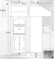 Печь угольная Josper HJX-25/LC*ACX-F, фото №6, интернет-магазин пищевого оборудования Систем4