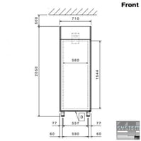 Шафа холодильна Electrolux ESP71FR, фото №2, інтернет-магазин харчового обладнання Систем4