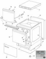 Посудомийна машина Bartscher Basik Line DW 2500 L 109.751, фото №2, інтернет-магазин харчового обладнання Систем4