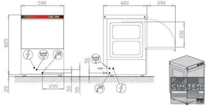 Машина посудомоечная фронтальная Angelo Po KN50M, фото №6, интернет-магазин пищевого оборудования Систем4
