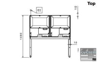 Шафа комбінована Electrolux ESP143FDRF, фото №3, інтернет-магазин харчового обладнання Систем4