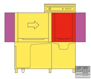 Посудомийна машина Krupps ES300, фото №2, інтернет-магазин харчового обладнання Систем4