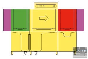 Посудомоечная машина Krupps ES700, фото №2, интернет-магазин пищевого оборудования Систем4