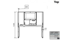 Шафа морозильна Electrolux ESP142GF, фото №3, інтернет-магазин харчового обладнання Систем4