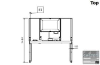 Шафа морозильна Electrolux ESP144HF, фото №3, інтернет-магазин харчового обладнання Систем4