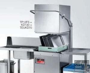Машина посудомоечная купольная Angelo Po KN1100, фото №4, интернет-магазин пищевого оборудования Систем4
