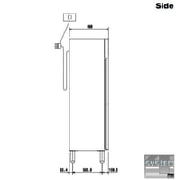 Шкаф морозильный Electrolux ICF61F, фото №4, интернет-магазин пищевого оборудования Систем4