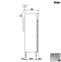 Шафа морозильна Electrolux ICF6212F, фото №4, інтернет-магазин харчового обладнання Систем4