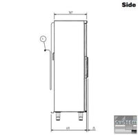 Шафа холодильна Electrolux R04PVG4, фото №4, інтернет-магазин харчового обладнання Систем4