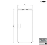 Шафа холодильна Electrolux R04PVFW, фото №2, інтернет-магазин харчового обладнання Систем4