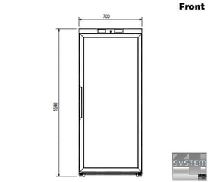 Шкаф холодильный Electrolux R04PVGW, фото №2, интернет-магазин пищевого оборудования Систем4