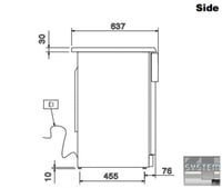 Шафа холодильна Electrolux RUCR16W1, фото №4, інтернет-магазин харчового обладнання Систем4